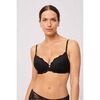 Emboitants Ysabel Mora Soutien-gorge rembourr&eacute; &agrave; armatures en dentelle noire Noir