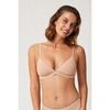 Triangles / Sans armatures Ysabel Mora Soutien-gorge rembourr&eacute; sans armatures Beige