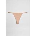 Culottes & autres bas
sur Grenoble : Strings Ysabel Mora string en coton Beige