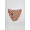 Slips Ysabel Mora Mini culotte en coton vison Marron