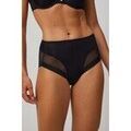 Culottes gainantes Ysabel Mora Culotte haute en tulle noir Noir