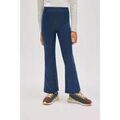Pantalons enfants sur Grenoble : Pantalon enfant Ysabel Mora Pantalon thermique &eacute;vas&eacute; bleu marine effet cuir pour fille Marine