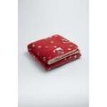 Linge de maison sur Grenoble : Plaids, jet&eacute;s Ysabel Mora Couverture de No&euml;l Je ne suis pas un P&egrave;re No&euml;l Rouge 130x160 cm. . Maison & D&eacute;co > Plaids, jet&eacute;s.