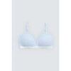 Rembourr&eacute;s Ysabel Mora Soutien-gorge jeunesse en coton bleu clair Bleu