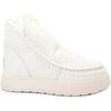 Bottines Caf&eacute; Noir CAF-RRR-DZ1001-PA Blanc