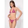 Maillots de bain Ysabel Mora Bas de bikini br&eacute;silien nou&eacute; avec imprim&eacute; vagues Multicolore