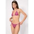 Maillots de bain sur Grenoble : Maillots de bain Ysabel Mora Bas de bikini br&eacute;silien nou&eacute; avec imprim&eacute; vagues Multicolore