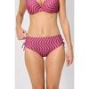 Maillots de bain Ysabel Mora bas de bikini midi imprim&eacute; vagues Multicolore