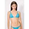 Maillots de bain sur Grenoble : Maillots de bain Ysabel Mora Haut de bikini triangle bleu paillet&eacute;, bonnet B Bleu