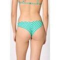 Maillots de bain sur Grenoble : Maillots de bain Ysabel Mora Culotte de bikini br&eacute;silienne &agrave; imprim&eacute; g&eacute;om&eacute;trique vert Vert