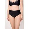 Maillots de bain Ysabel Mora Bas de bikini taille haute amincissant &agrave; paillettes noires Noir