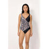 Maillots de bain Ysabel Mora Maillot de bain amincissant imprim&eacute;, bonnet B Multicolore