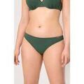 Maillots de bain sur Grenoble : Maillots de bain Ysabel Mora Culotte de bikini en micropiqu&eacute; vert bouteille Vert