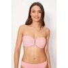 Maillots de bain Ysabel Mora Haut de bikini bandeau rose Bambula, bonnet B