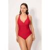 Maillots de bain Ysabel Mora Maillot de bain amincissant rouge &agrave; armatures, bonnet C Rouge