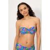 Maillots de bain Ysabel Mora Haut de bikini bandeau imprim&eacute; tropical, bonnet C Multicolore