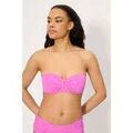 Maillots de bain sur Grenoble : Maillots de bain Ysabel Mora Haut de bikini bandeau rose, bonnet C