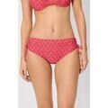 Maillots de bain sur Grenoble : Maillots de bain Ysabel Mora Culotte de bikini gainante mi-longue &agrave; fleurs roses et rouges Multicolore