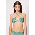 Maillots de bain sur Grenoble : Maillots de bain Ysabel Mora Haut de bikini &agrave; paillettes avec bretelles nou&eacute;es, bonnet B Multicolore