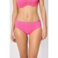Maillots de bain sur Grenoble : Maillots de bain Ysabel Mora bas de bikini midi rose textur&eacute; Rose