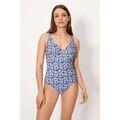 Maillots de bain sur Grenoble : Maillots de bain Ysabel Mora Maillot de bain gainant bleu Liberty, bonnet B