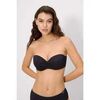 Maillots de bain Ysabel Mora Haut de bikini push-up noir textur&eacute;, bonnet C Noir