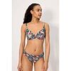 Maillots de bain Ysabel Mora Haut de bikini &agrave; armatures imprim&eacute; feuilles, bonnet C Multicolore