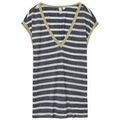 Tee-shirts sur Grenoble : T-shirt Vero Moda TEE SHIRT VMBALDO - SNOW WHITE / NAVY BLAZER - L