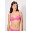 Maillots de bain sur Grenoble : Maillots de bain Ysabel Mora Haut de bikini rose textur&eacute;, bonnet B Rose
