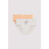 Slips Ysabel Mora Lot de 2 culottes pour enfants &agrave; motif chat Multicolore