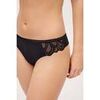 Strings Ysabel Mora String en dentelle noire Noir