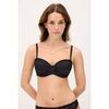 Emboitants Ysabel Mora Soutien-gorge sans bretelles en dentelle noire Noir