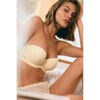 Bandeaux & bretelles amovibles Ysabel Mora Soutien-gorge sans bretelles en dentelle jaune Jaune