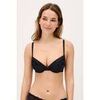 Emboitants Ysabel Mora Soutien-gorge push-up en dentelle noire Noir