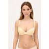 Emboitants Ysabel Mora Soutien-gorge push-up en dentelle jaune Jaune