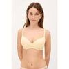 Emboitants Ysabel Mora Soutien-gorge &agrave; armatures rembourr&eacute; et dentelle jaune Jaune