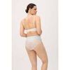 Culottes & slips Ysabel Mora Culotte gainante taille haute en dentelle bleue Bleu