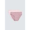 Culottes & slips Ysabel Mora Lot de 2 culottes midi imprim&eacute;es dans les tons roses Rose