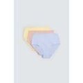 Culottes & autres bas
sur Grenoble : Culottes & slips Ysabel Mora Lot de 3 slips basiques en coton taille haute Multicolore