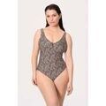Maillots de bain sur Grenoble : Maillots de bain Ysabel Mora Maillot de bain amincissant imprim&eacute; paillet&eacute;, bonnet C Multicolore