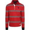 Chemise Superdry Polo Rugby Vintage Ray&eacute; Rouge Rouge