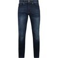 Jeans/Pantalons sur Grenoble : Pantalon Pierre Cardin Jean Lyon Tapered Future Flex Bleu Fonc&eacute; Bleu