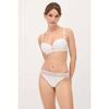 Culottes & slips Ysabel Mora String en dentelle blanche | Collection Mariage Blanc