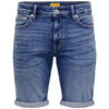 Short Only & Sons SHORT EN JEANS HOMME - DARK BLUE DENIM - L