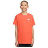 T-shirt enfant Nike TEE SHIRT JUNIOR - TURF ORANGE/WHITE - L