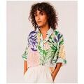 Chemises sur Grenoble : Chemise Sacr&eacute;coeur Laelia Shirt Flowers Multicolore