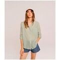 Chemises sur Grenoble : Chemise Sacr&eacute;coeur Manon Shirt Green Multicolore