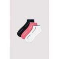 Chaussettes Ysabel Mora Lot de 3 chaussettes color&eacute;es courtes Multicolore