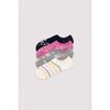Chaussettes Ysabel Mora Lot de 4 chaussettes roses &agrave; motifs de couleurs vari&eacute;es Multicolore