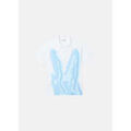 Polos sur Grenoble : Polo Lacoste Polo imprim&eacute; crocodile XXL - bleu Bleu